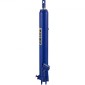 VEVOR Hydraulic Long Ram Jack, χωρητικότητας 8 Tons/17363 lbs, με μονοέμβολη αντλία και βάση Clevis, Χειροκίνητος επιλογέας Cherry με λαβή, για γερανούς γκαράζ/καταστήματος, ανυψωτικό κινητήρα, μπλε