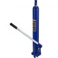 VEVOR Hydraulic Long Ram Jack, χωρητικότητας 8 Tons/17363 lbs, με μονοέμβολη αντλία και βάση Clevis, Χειροκίνητος επιλογέας Cherry με λαβή, για γερανούς γκαράζ/καταστήματος, ανυψωτικό κινητήρα, μπλε