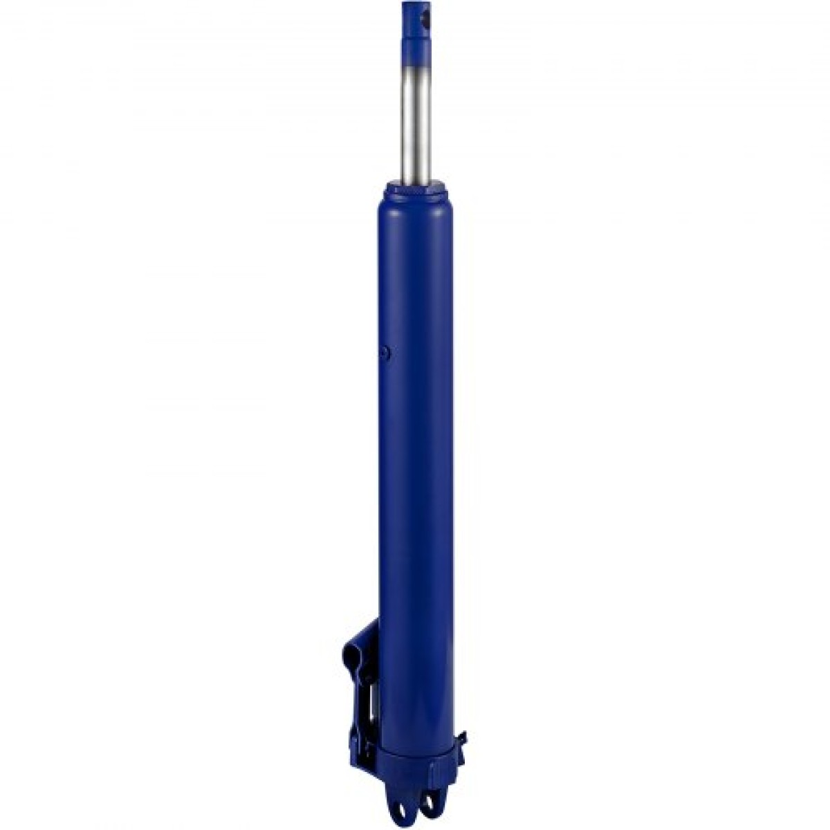 VEVOR Hydraulic Long Ram Jack, χωρητικότητας 8 Tons/17363 lbs, με μονοέμβολη αντλία και βάση Clevis, Χειροκίνητος επιλογέας Cherry με λαβή, για γερανούς γκαράζ/καταστήματος, ανυψωτικό κινητήρα, μπλε