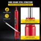 VEVOR Hydraulic Long Ram Jack, χωρητικότητα 8 Tons/17363 lbs, με μονοέμβολη αντλία και βάση Clevis, χειροκίνητος επιλογέας κερασιού με λαβή, για γερανούς γκαράζ/καταστήματος, ανυψωτικό κινητήρα, κόκκινο