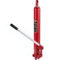 VEVOR Hydraulic Long Ram Jack, χωρητικότητα 8 Tons/17363 lbs, με μονοέμβολη αντλία και βάση Clevis, χειροκίνητος επιλογέας κερασιού με λαβή, για γερανούς γκαράζ/καταστήματος, ανυψωτικό κινητήρα, κόκκινο