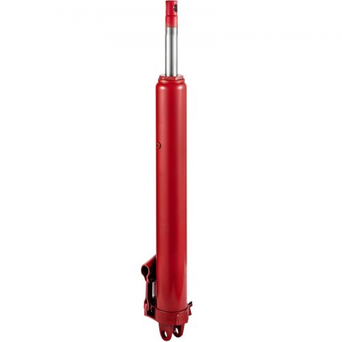 VEVOR Hydraulic Long Ram Jack, χωρητικότητας 3 Tons/6600 lbs, με μονοέμβολη αντλία και βάση Clevis, χειροκίνητος επιλογέας κερασιού με λαβή, για γερανούς γκαράζ/καταστήματος, ανυψωτικό κινητήρα, κόκκινο