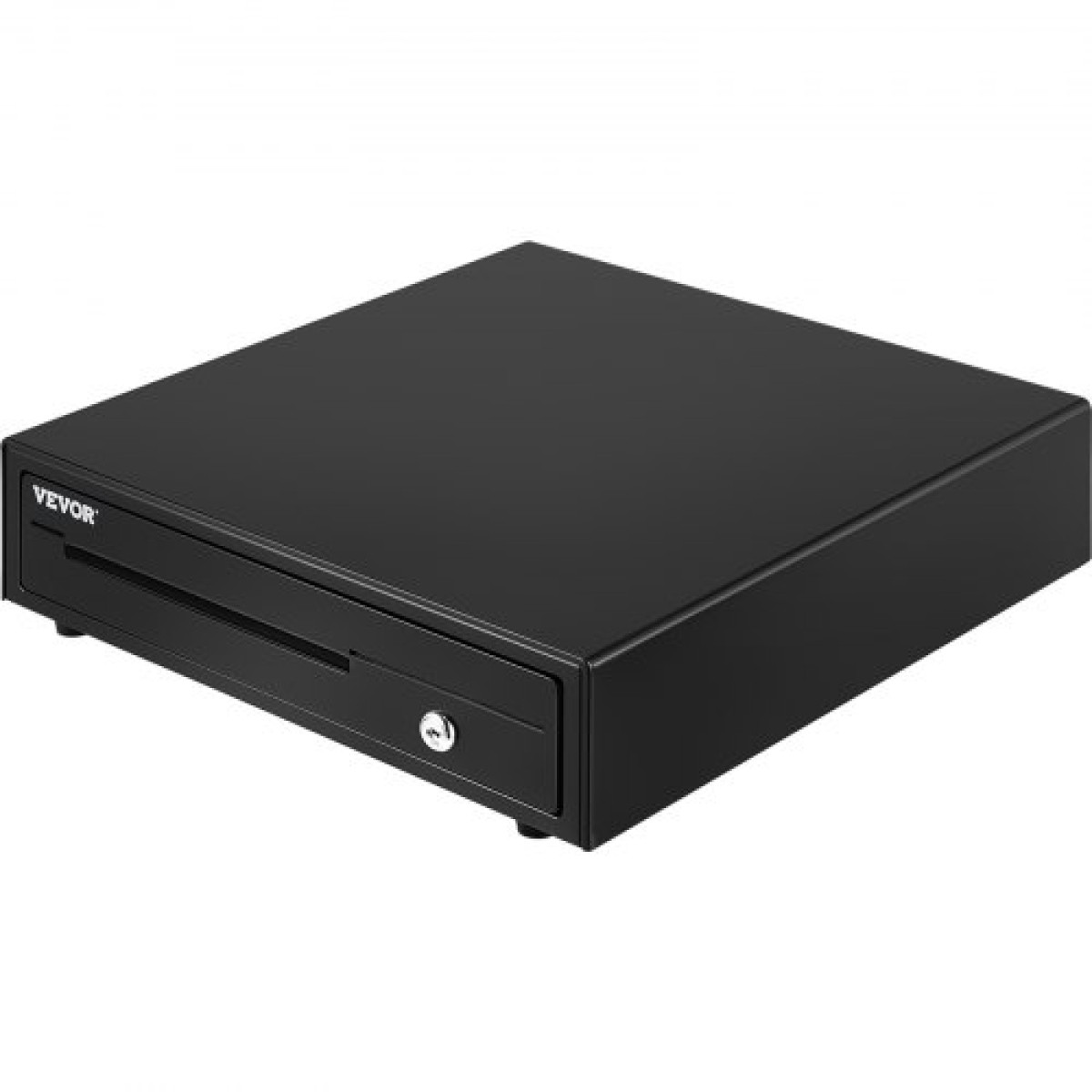 Συρτάρι ταμειακής μηχανής VEVOR, 40,6 cm 12 V, για σύστημα POS με Δίσκο μετρητών 5 χαρτονομισμάτων 8 νομισμάτων, αφαιρούμενη θήκη για νομίσματα & 2 κλειδιά, καλώδιο RJ11/RJ12 για σούπερ μάρκετ, μπαρ, καφετέρια, εστιατόριο