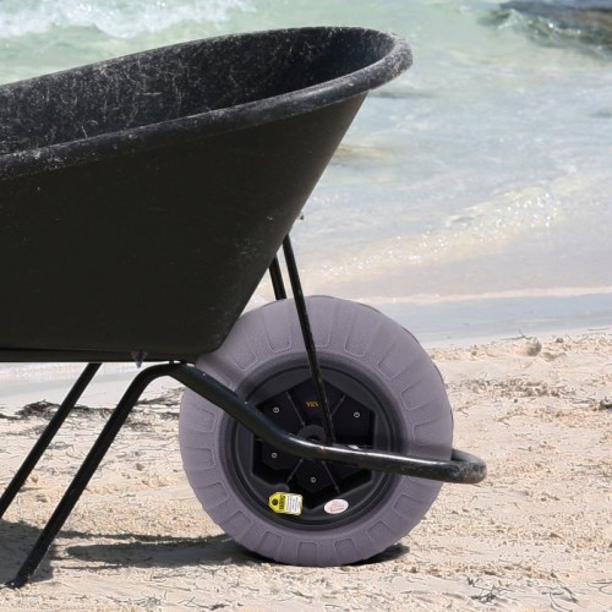 VEVOR Beach Balloon Wheels, Ανταλλακτικά ελαστικά άμμου 16", TPU Cart ελαστικά για Kayak Dolly, Canoe Cart και Buggy με δωρεάν αντλία αέρα, 2-συσκευασία
