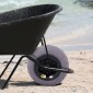 VEVOR Beach Balloon Wheels, Ανταλλακτικά ελαστικά άμμου 16", TPU Cart ελαστικά για Kayak Dolly, Canoe Cart και Buggy με δωρεάν αντλία αέρα, 2-συσκευασία