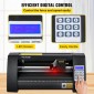 VEVOR Vinyl Cutter, 375mm Vinyl Plotter, LED Screen Plotter Cutter, Ημιαυτόματο ενσωματωμένο οπτικό μάτι για ακριβή καθοδήγηση, συμβατό με λογισμικό SignMaster για Σχεδίαση επιφάνειας εργασίας συστήματος Windows