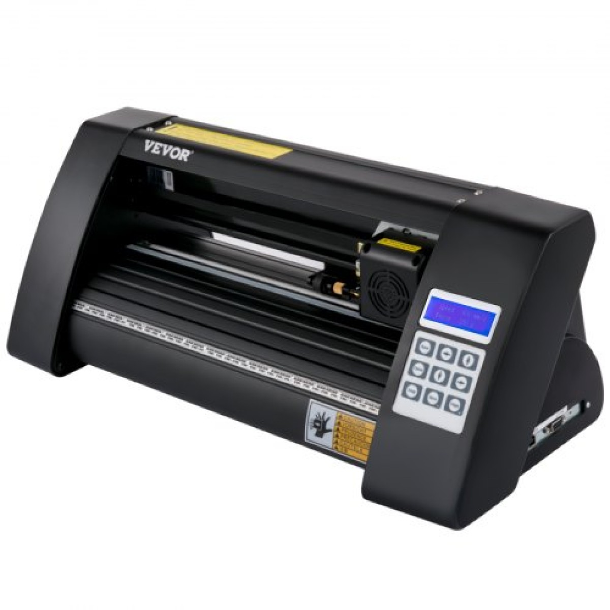 VEVOR Vinyl Cutter, 375mm Vinyl Plotter, LED Screen Plotter Cutter, Ημιαυτόματο ενσωματωμένο οπτικό μάτι για ακριβή καθοδήγηση, συμβατό με λογισμικό SignMaster για Σχεδίαση επιφάνειας εργασίας συστήματος Windows