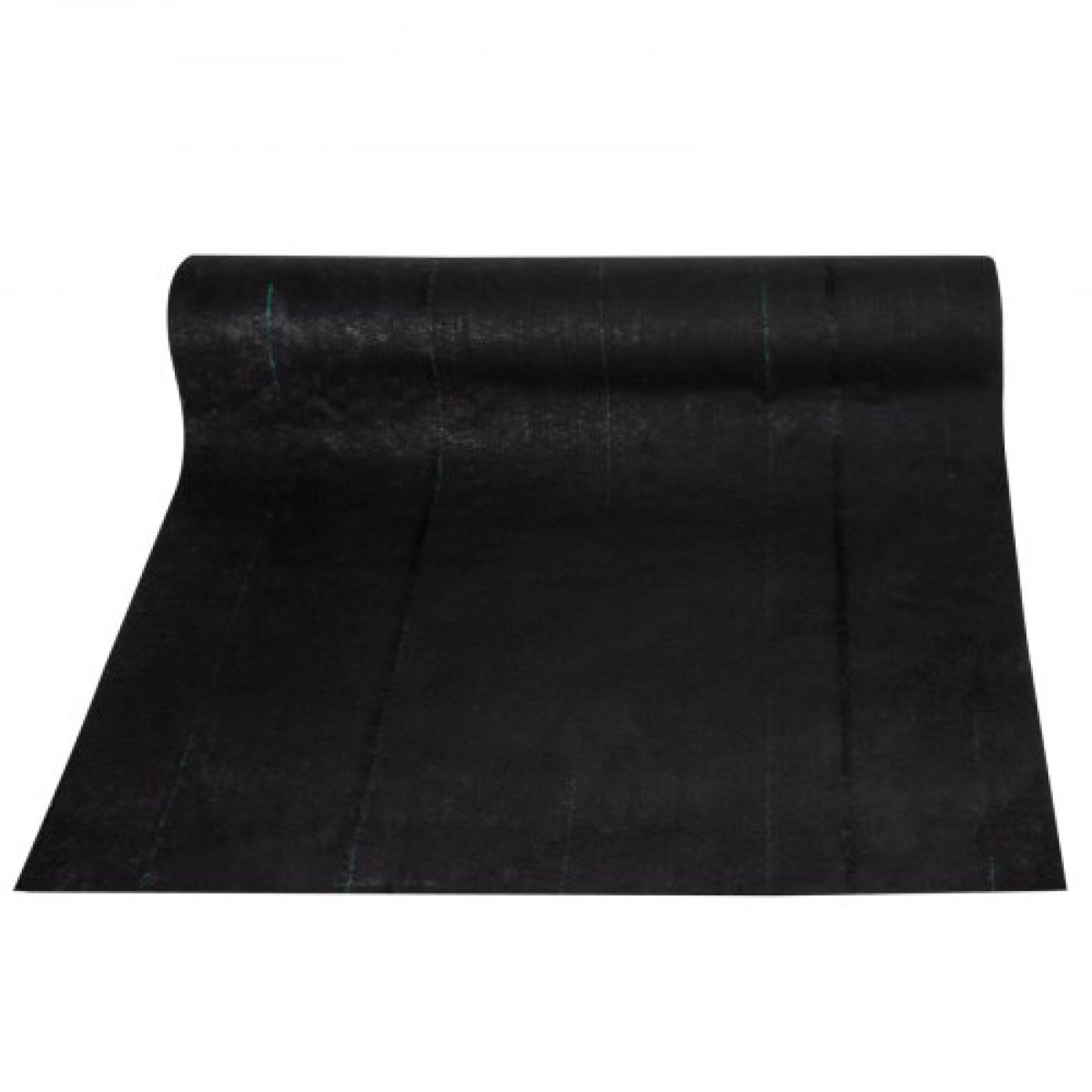 VEVOR Garden Weed Barrier Fabric, 197 g/m² Heavy Duty Landscape Fabric, 120 cm x 3048 cm Weed Block Control for Garden Ground Cover, Υφαντό ύφασμα γεωύφασμα για εξωραϊσμό, κηπουρική, υπόστρωμα, μαύρο