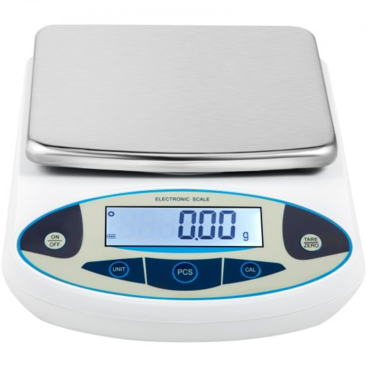 VEVOR Analytical Balance, 5000g x 0,01g Accuracy Lab Scale, High Precision Electronic Analytical Balance, 13 Units Conversion, Counting Function, LCD Display, for Lab University Jewelry (5000g, 0,01g)