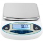 VEVOR Analytical Balance, 5000g x 0,01g Accuracy Lab Scale, High Precision Electronic Analytical Balance, 13 Units Conversion, Counting Function, LCD Display, for Lab University Jewelry (5000g, 0,01g)