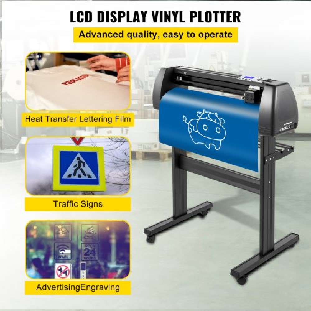 VEVOR 870 mm Vinyl Cutter Machine Vinyl Plotter SignCut Software για Windows