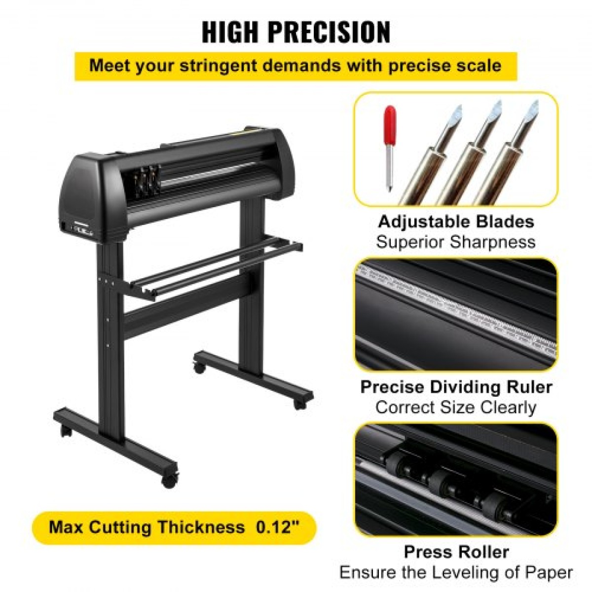 VEVOR 870 mm Vinyl Cutter Machine Vinyl Plotter SignCut Software για Windows
