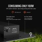 VEVOR LED Grow Light, 150W Full Spectrum Dimmable, High-Yield Samsung 2B1B Diodes Growing Lamp for Indoor Plants Seedling Veg and Bloom Greenhouse Growing, Daisy Chain Driver for 91,4 x 91,4 cm Grow Tent