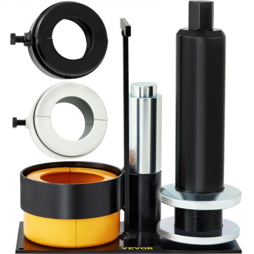 VEVOR Carrier & Pinion Bearing Puller, Συμβατό με Dana 30,40,50,60,70, 80, Ford 10,25" ρουλεμάν, Εργαλείο εξολκέα πινιόν με 3 κοχύλια, εξολκέα ρουλεμάν από χάλυβα 45# για επισκευή αυτοκινήτων