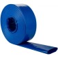 Εύκαμπτος σωλήνας εκκένωσης VEVOR, 38 mm x 32 m, Επίπεδος εύκαμπτος σωλήνας από ύφασμα PVC, σωλήνας αποστράγγισης βαρέως τύπου backwash με σφιγκτήρες, ανθεκτικός στις καιρικές συνθήκες και ανθεκτικός στη διάρρηξη, Ιδανικός για πισίνα και μεταφορά νερού, μ
