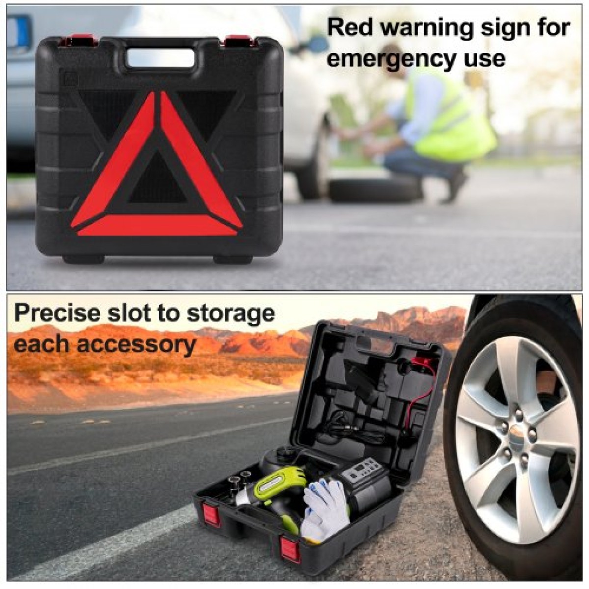 VEVOR Electric Car Jack Jack 5 Ton Car Hydraulic, Ηλεκτρικό Jack δαπέδου με ηλεκτρικό κρουστικό κλειδί, LED Light Hydraulic Jack Car Repair tool, 155-530mm Range Lifting for SUV MPV Sedan Truck Repair