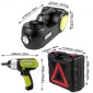 VEVOR Electric Car Jack Jack 5 Ton Car Hydraulic, Ηλεκτρικό Jack δαπέδου με ηλεκτρικό κρουστικό κλειδί, LED Light Hydraulic Jack Car Repair tool, 155-530mm Range Lifting for SUV MPV Sedan Truck Repair