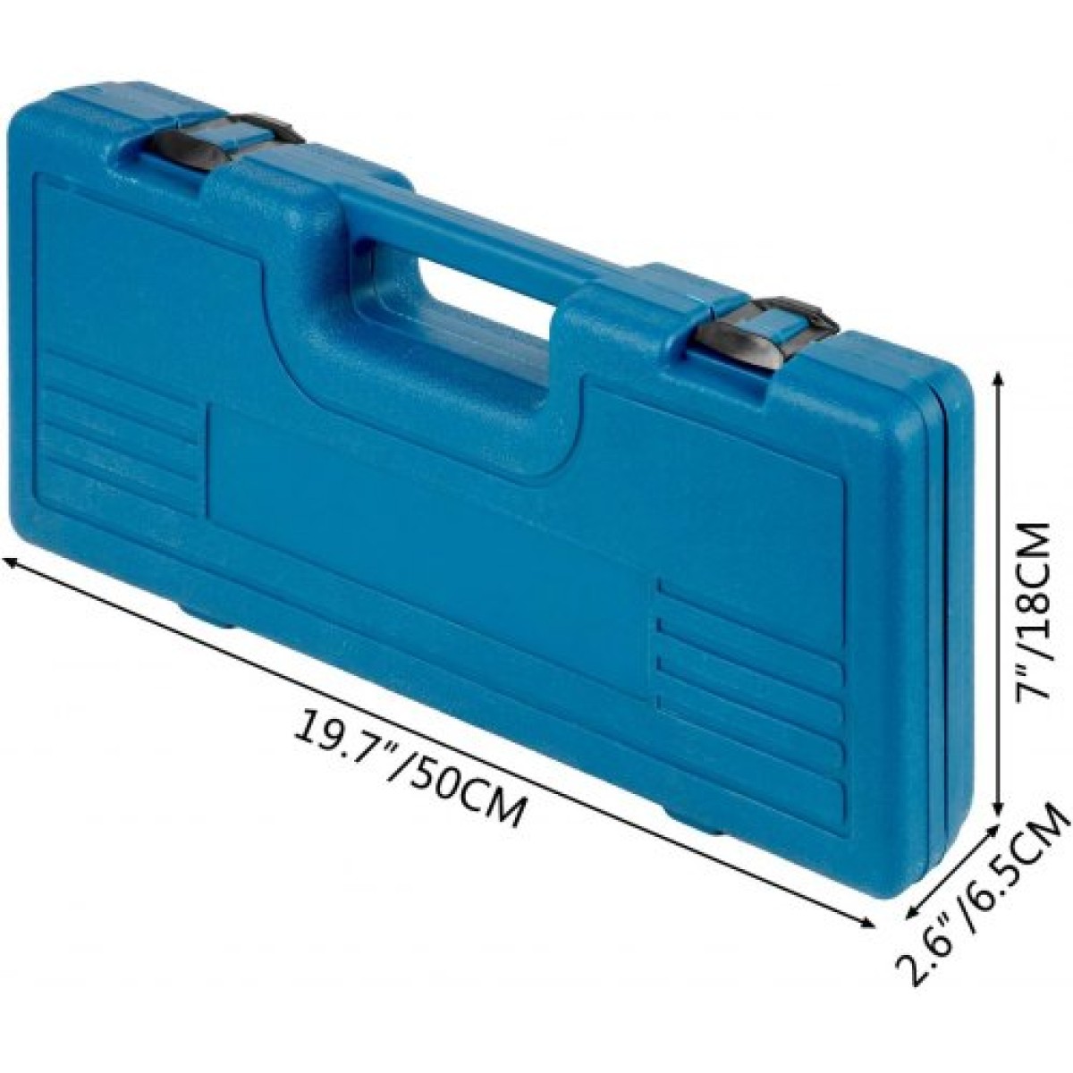 VEVOR Impact Socket Set 1/2 Inches 26 Piece Impact Sockets, Shallow Socket, 6-Point Sockets, Rugged Construction, CR-V, 1/2 Inches Drive Socket Set Impact Metric 10mm - 36mm, with Storage Cage