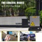 VEVOR Sliding Gate Opener, 1800 KG 5 m, Αυτόματη Συρόμενη Πύλη με 4 Τηλεχειριστήρια & Έλεγχος APP, Electric Rolling Driveway Slide Gate Motor, Complete Gate Operator Hardware System Security Kit
