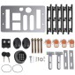 VEVOR Sliding Gate Opener, 1800 KG 5 m, Αυτόματη Συρόμενη Πύλη με 4 Τηλεχειριστήρια & Έλεγχος APP, Electric Rolling Driveway Slide Gate Motor, Complete Gate Operator Hardware System Security Kit