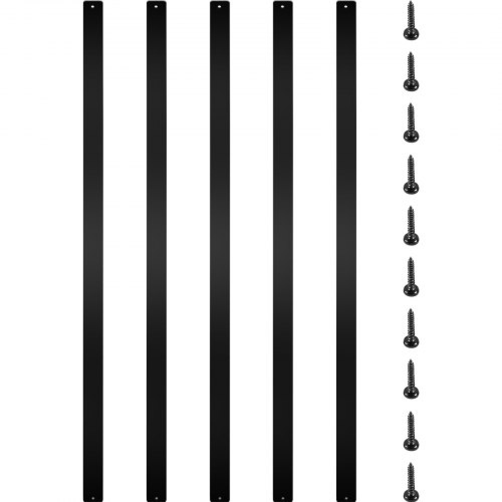 VEVOR Deck Balusters Metal Deck Spindles 76 Pack 29,5" κιγκλίδωμα από κράμα αλουμινίου