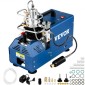 Συμπιεστής υψηλής πίεσης VEVOR, 4500PSI/30MPA Αεροσυμπιεστής υψηλής πίεσης, 1800W 220V Αυτόματος συμπιεστής αεροβόλου ανακούφισης πίεσης Κατάλληλος για αεροβόλο τουφέκι Paintball, Τυφέκιο PCP, Μπουκάλι κατάδυσης