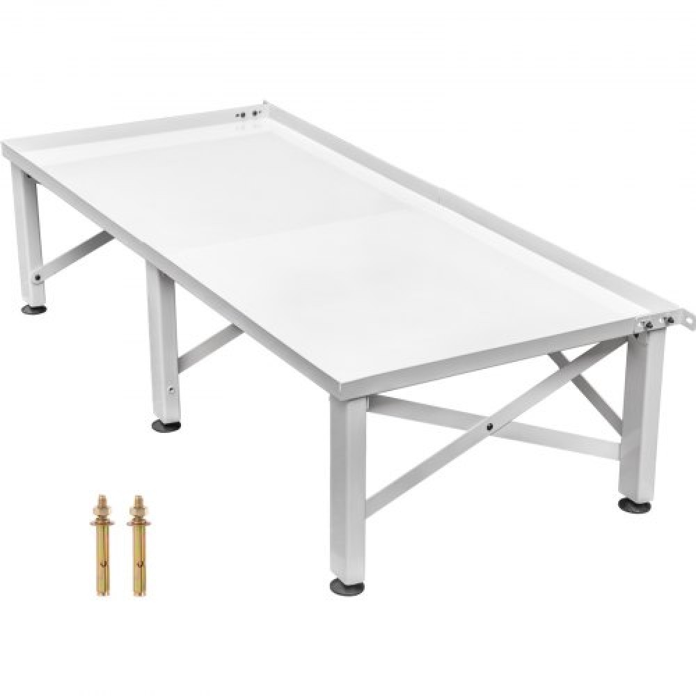 VEVOR Laundry Pedestal 48.8 x 21.6 Inch Width Universal Laundry Pedestal 11.8" Inch Height Laundry Pedestal Universal with Height-adjustable Feet for Washing Machines, Dryers, Freezers or Refrigerator