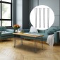 Πόδια τραπεζιού φουρκέτας VEVOR 101,6 cm Μαύρο Σετ 4 ποδιών γραφείου Κάθε 99,8 kg Χωρητικότητα Επιτραπέζια πόδια φουρκέτας 3 ράβδοι για τραπεζαρία πάγκου Τραπεζαρία Τέλος τραπεζιού Καρέκλες από Carbon Steel DIY Επιτραπέζια πόδια βαρέως τύπου