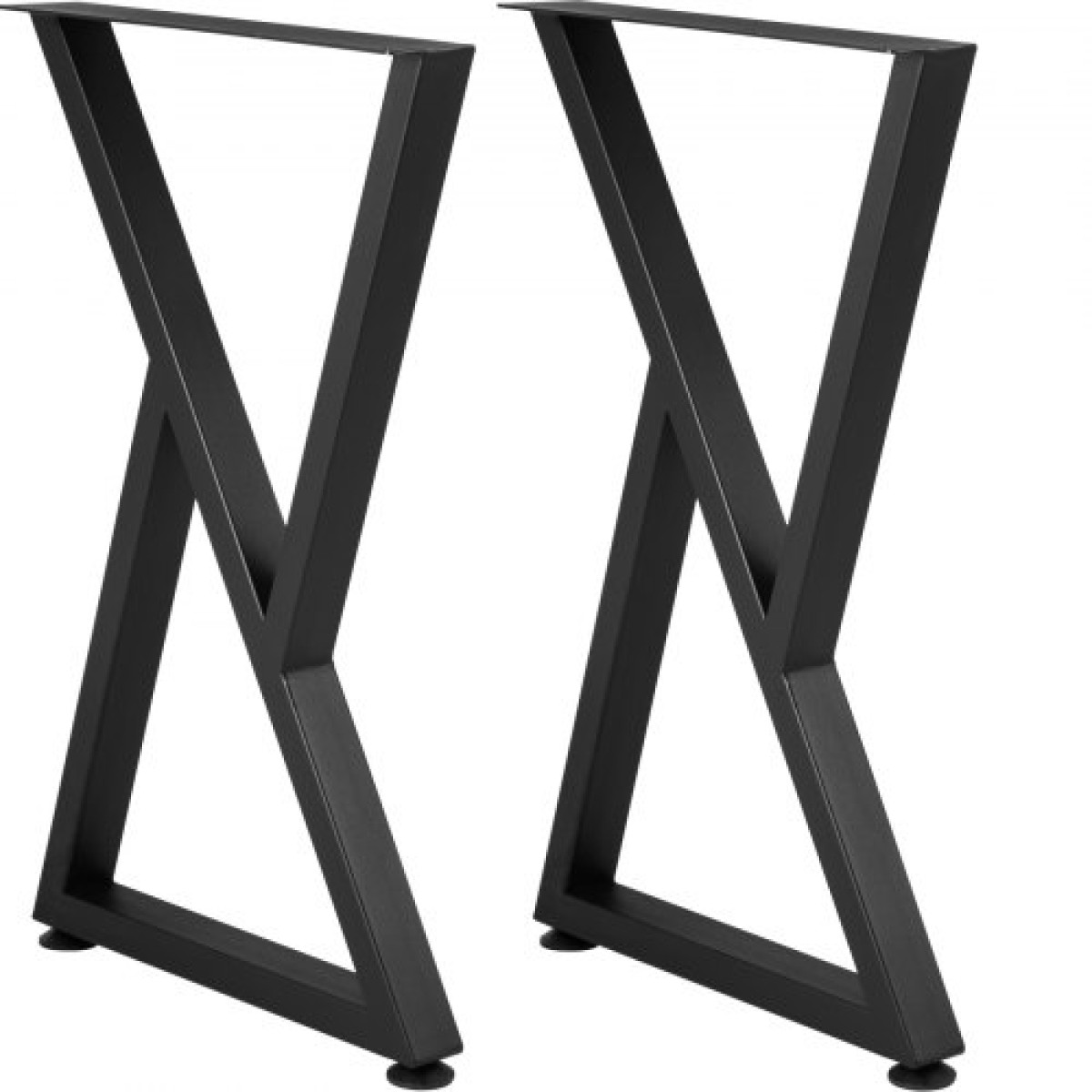 VEVOR Z Shape Μεταλλικά Πόδια Τραπεζαρίας Πόδια Τραπεζαρίας 28"x18"/71,1 x 45,7 cm Επιτραπέζια Πόδια Σετ 2