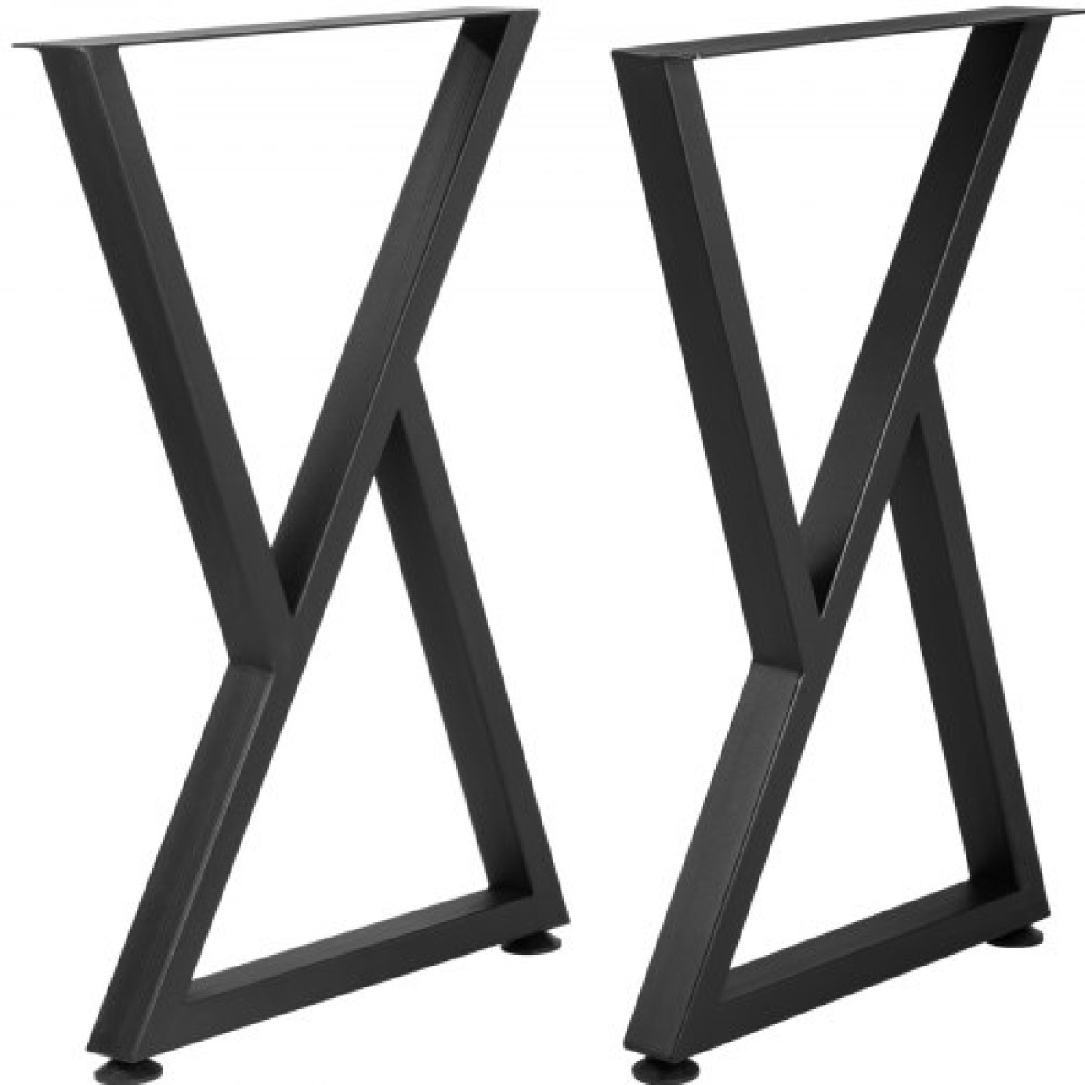 VEVOR Z Shape Μεταλλικά Πόδια Τραπεζαρίας Πόδια Τραπεζαρίας 28"x18"/71,1 x 45,7 cm Επιτραπέζια Πόδια Σετ 2