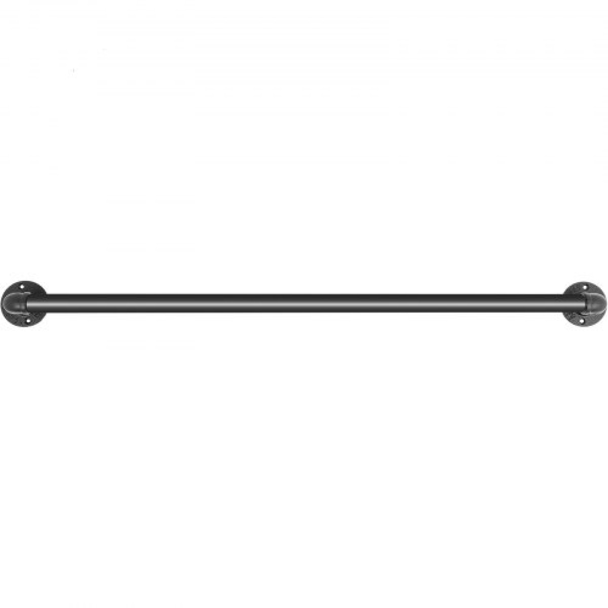 Κουπαστή σκάλας VEVOR Pipe κουπαστή σκάλας 61 cm Carbon Steel για βάση τοίχου
