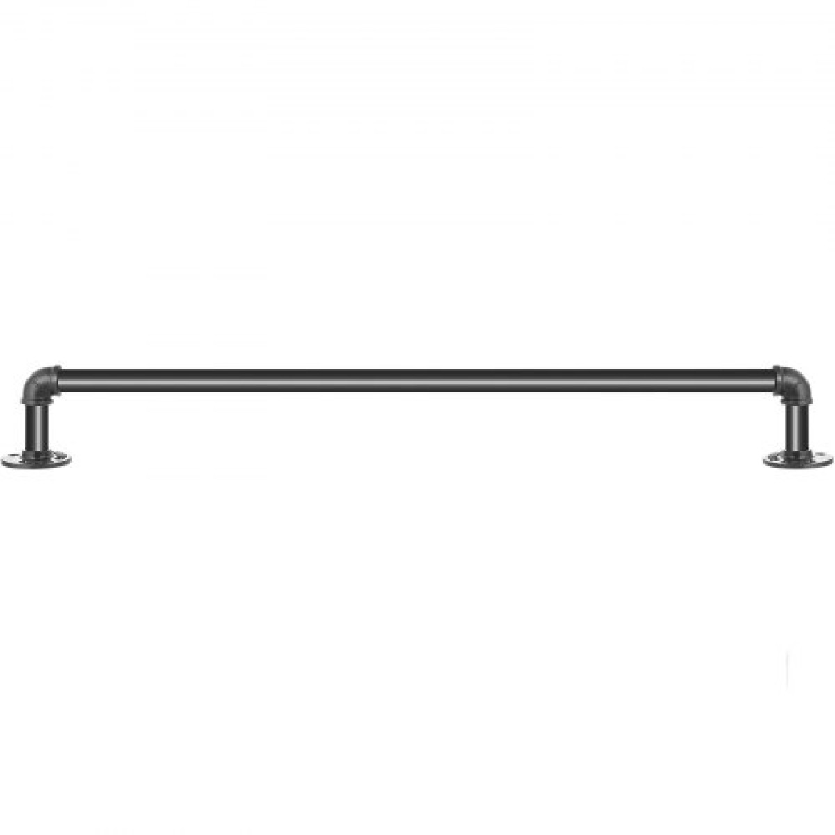 Κουπαστή σκάλας VEVOR Pipe κουπαστή σκάλας 61 cm Carbon Steel για βάση τοίχου