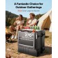 Βάση μεταφοράς φαγητού VEVOR Insulated, Hot Box 90 L για Catering, LLDPE Food Box Carrier με διπλές πόρπες, Front Loading Food Warner με λαβές, Stackable End Loader για εστιατόριο, κυλικείο, κ.λπ. Bla