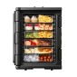 Βάση μεταφοράς φαγητού VEVOR Insulated, Hot Box 90 L για Catering, LLDPE Food Box Carrier με διπλές πόρπες, Front Loading Food Warner με λαβές, Stackable End Loader για εστιατόριο, κυλικείο, κ.λπ. Bla