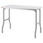 VEVOR Commercial Table Workstation 121,9x61 cm Πτυσσόμενο Εμπορικό Τραπέζι Προετοιμασίας, Πτυσσόμενο τραπέζι από ανοξείδωτο ατσάλι βαρέως τύπου με φορτίο 299,8 kg, Τραπέζι εργασίας κουζίνας, Ασημένιο Stainless Steel Kitchen Island