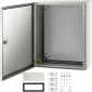 Ατσάλινο περίβλημα VEVOR NEMA, 50x40x20 cm NEMA 4X Steel Electrical Box, IP66 Waterproof & Dustproof, Ηλεκτρικό κουτί σύνδεσης εξωτερικού/εσωτερικού χώρου, με πλάκα τοποθέτησης