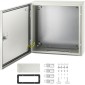 Ατσάλινο περίβλημα VEVOR NEMA, 40x40x15 cm NEMA 4X Steel Electrical Box, IP66 Waterproof & Dustproof, Ηλεκτρικό κουτί σύνδεσης εξωτερικού/εσωτερικού χώρου, με πλάκα τοποθέτησης