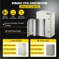 Ατσάλινο περίβλημα VEVOR NEMA, 60x40x25 cm NEMA 4X Steel Electrical Box, IP66 Waterproof & Dustproof, Electrical Junction Box εξωτερικού/εσωτερικού χώρου, με πλάκα τοποθέτησης