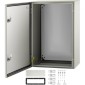 Ατσάλινο περίβλημα VEVOR NEMA, 60x40x25 cm NEMA 4X Steel Electrical Box, IP66 Waterproof & Dustproof, Electrical Junction Box εξωτερικού/εσωτερικού χώρου, με πλάκα τοποθέτησης