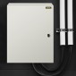 Ατσάλινο περίβλημα VEVOR NEMA, 50x40x15 cm NEMA 4X Steel Electrical Box, IP66 Waterproof & Dustproof, Electrical Junction Box εξωτερικού/εσωτερικού χώρου, με πλάκα τοποθέτησης