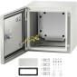 VEVOR NEMA Ατσάλινο περίβλημα, 20x20x15 cm NEMA 4X Steel Electrical Box, IP66 Waterproof & Dustproof, Outdoor / Indoor Electrical Junction Box