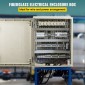 VEVOR Fiberglass Enclosure Electrical Enclosure Box 50x40x20 cm Βάση τοίχου