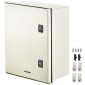 Περίβλημα VEVOR NEMA Fiberglass, 40x30x20 cm NEMA 4X Fiberglass Electrical Box, IP66 Waterproof & Dustproof, Electrical Junction Box εξωτερικού/εσωτερικού χώρου, με πλάκα τοποθέτησης