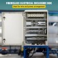 VEVOR NEMA Ατσάλινο περίβλημα, 60x40x23 cm NEMA 4X Fiberglass Electrical Box, IP66 Waterproof & Dustproof, Outdoor/Indoor Electrical Junction Box, με πλάκα τοποθέτησης