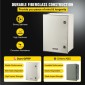 VEVOR NEMA Ατσάλινο περίβλημα, 60x40x23 cm NEMA 4X Fiberglass Electrical Box, IP66 Waterproof & Dustproof, Outdoor/Indoor Electrical Junction Box, με πλάκα τοποθέτησης