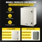 VEVOR NEMA Ατσάλινο περίβλημα, 60x50x23 cm NEMA 4X Fiberglass Electrical Box, IP66 Waterproof & Dustproof, Outdoor/Indoor Electrical Junction Box, με πλάκα τοποθέτησης