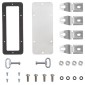 VEVOR NEMA περίβλημα από ανοξείδωτο ατσάλι, 300 x 300 x 200 mm NEMA 4X Steel Electrical Box, IP66 Waterproof & Dustproof, Ηλεκτρικό κουτί σύνδεσης εξωτερικού/εσωτερικού χώρου, με πλάκα τοποθέτησης