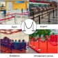 VEVOR Crowd Control Stanchion, Σετ 2 τεμαχίων Stanchion Set, Stanchion Set with 5 ft/1,5 m Black Velvet Rope, Silver Crowd Control Barrier με στιβαρό σκυρόδεμα και μεταλλική βάση - Συναρμολόγηση Easy Connect