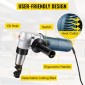 VEVOR Electric Metal Nibbler 625W Nibbler Metal Cutter 1000rpm High Speed ​​Rotor Metal Nibbler 110V w Αντικατασταθείσες λεπίδες Θήκη αποθήκευσης Λαμαρίνας για κοπή από ανοξείδωτο χάλυβα, αλουμίνιο, πλαστικό