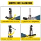 VEVOR Electric Metal Nibbler 625W Nibbler Metal Cutter 1000rpm High Speed ​​Rotor Metal Nibbler 110V w Αντικατασταθείσες λεπίδες Θήκη αποθήκευσης Λαμαρίνας για κοπή από ανοξείδωτο χάλυβα, αλουμίνιο, πλαστικό
